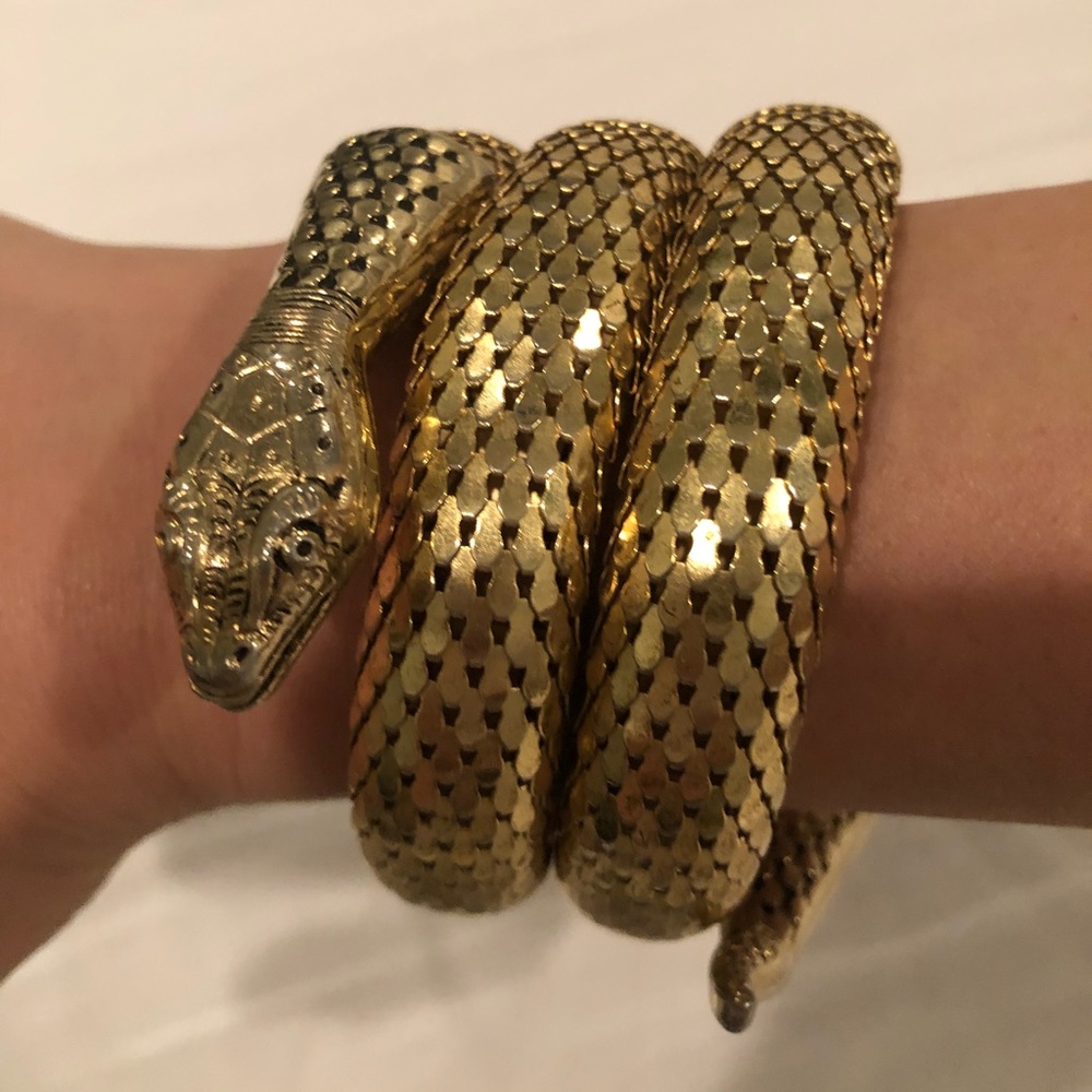 Unique Serpenti snake bracelet